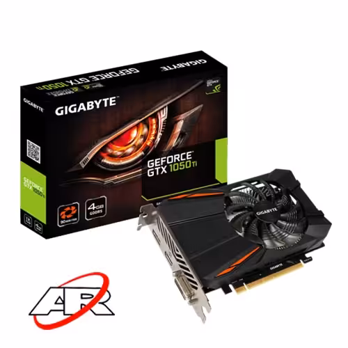 کارت گرافیک گیگابایت مدل GTX 1050 Ti D5 4G