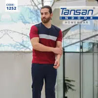 ست لباس راحتی و منزل مردانه تنسان  مدل 1252