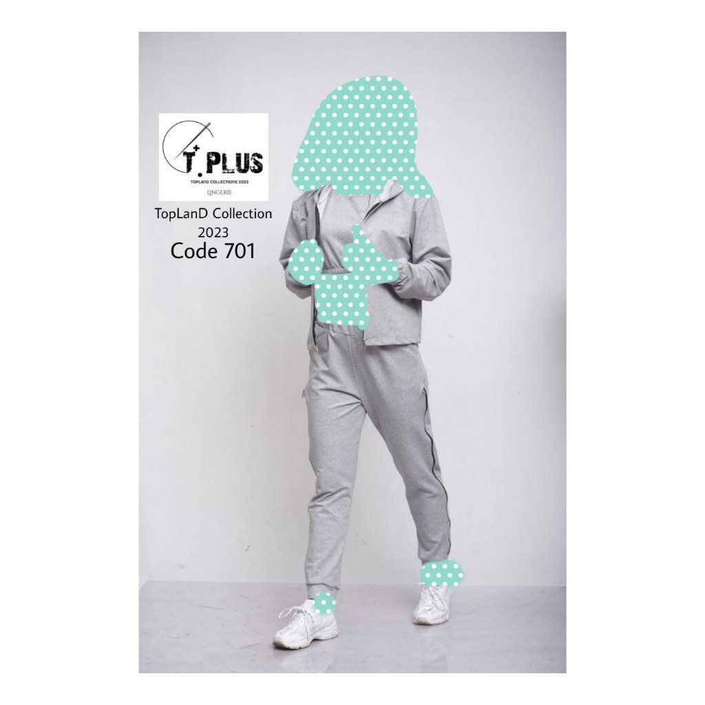 سه تیکه لاکچری جنس ملانژ تک رنگ هیوا شاپ