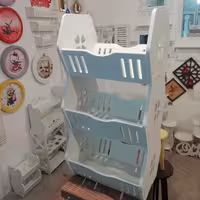 شلف سبد سیب زمینی و پیاز و سیر