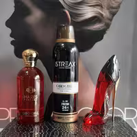 پک هدیه زنانه گودگرل  قرمز (عطر ، اسپری ،ادکلن)