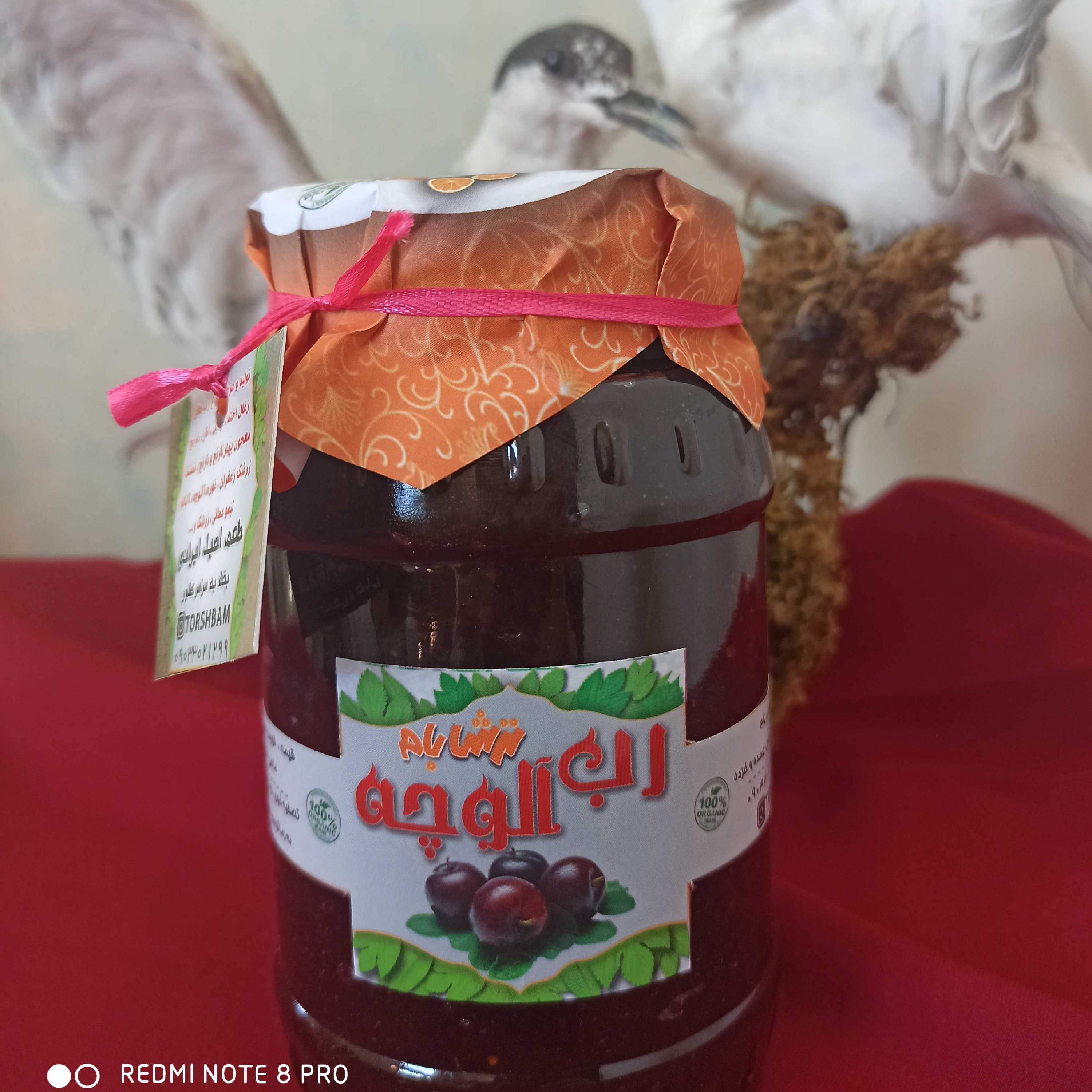 رب آلوچه ترش بام900گرمی