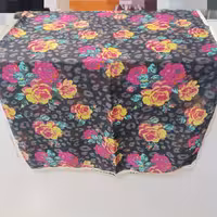 ست روسری و ساق حریر ژرژت