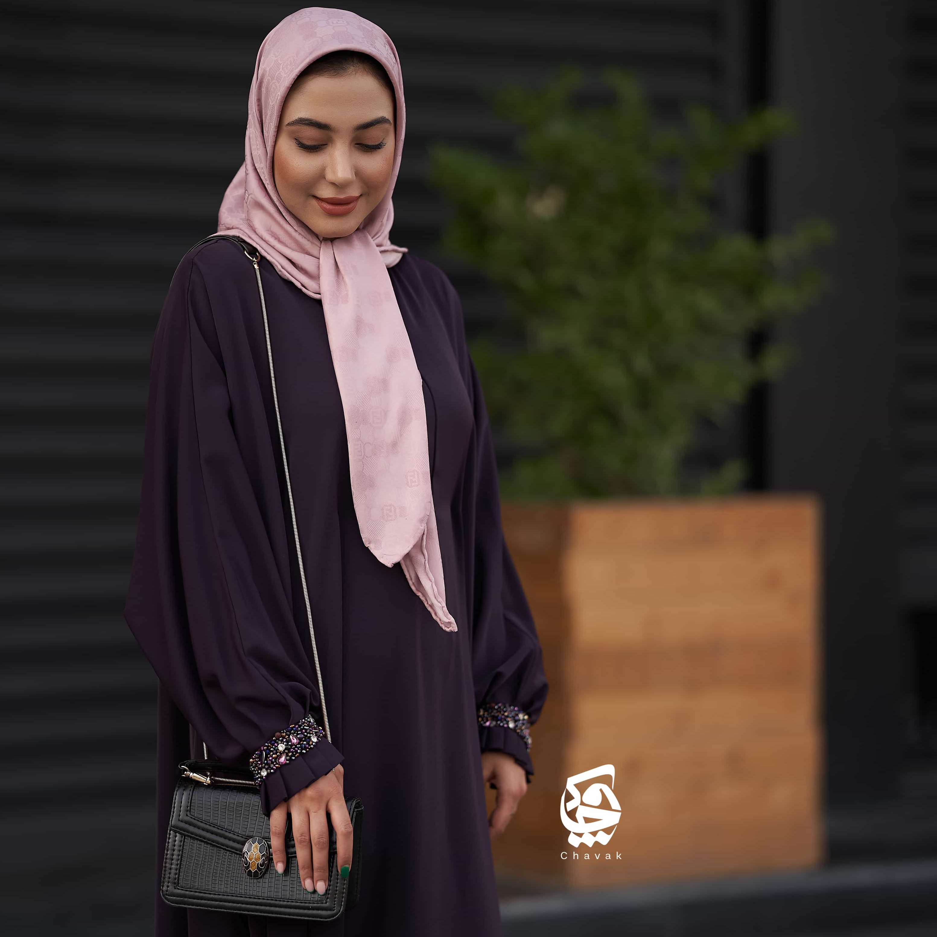 عبا زنانه مدل جواهر