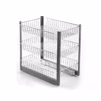 سبد سیب زمینی و پیاز کف ریل ثامن صنعت 3 طبقه