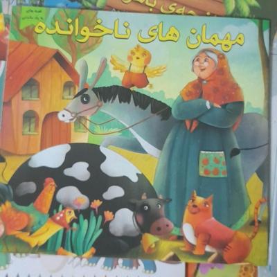 کتاب داستان مهمان های ناخوانده/ قطع خشتی/