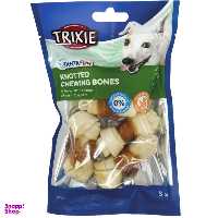 غذای تشویقی سگ تریکسی مدل Trixie Knotted Chewing Bones وزن 70 گرم