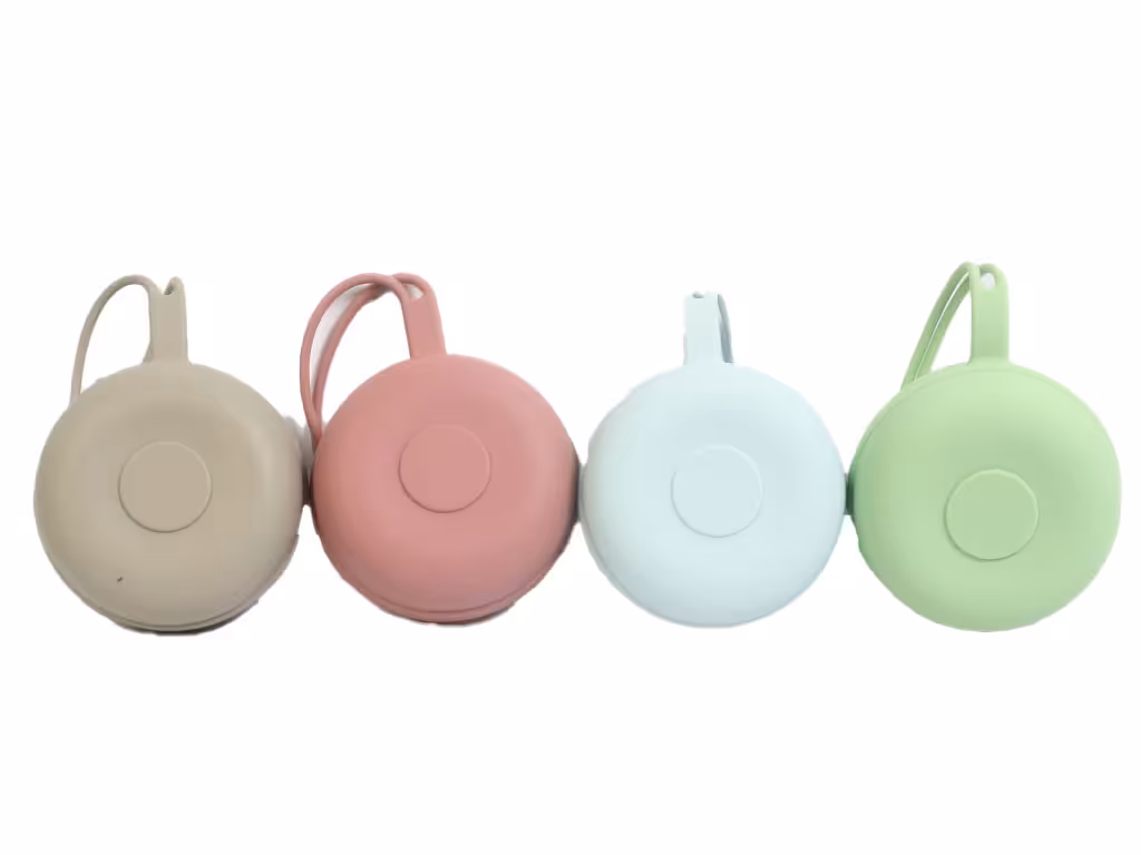 قاب پستانک تمام سیلیکونی دسته دار