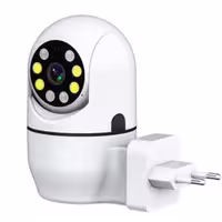 دوربین مداربسته وای فای چرخشی دید درشب رنگی  V380