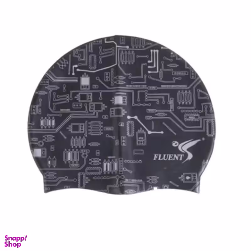 کلاه شنا مدل Silikon Gri Bone