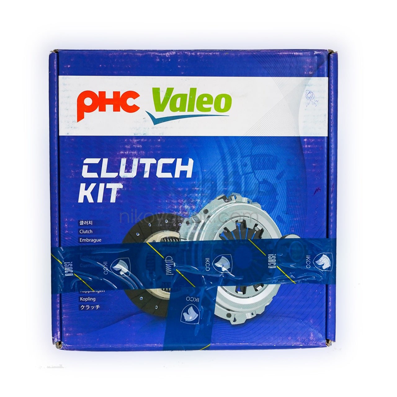 دیسک و صفحه و بلبرینگ پژو 405 والئو آبی کره ایساکویی (کیت کلاج PHC VALEO) 