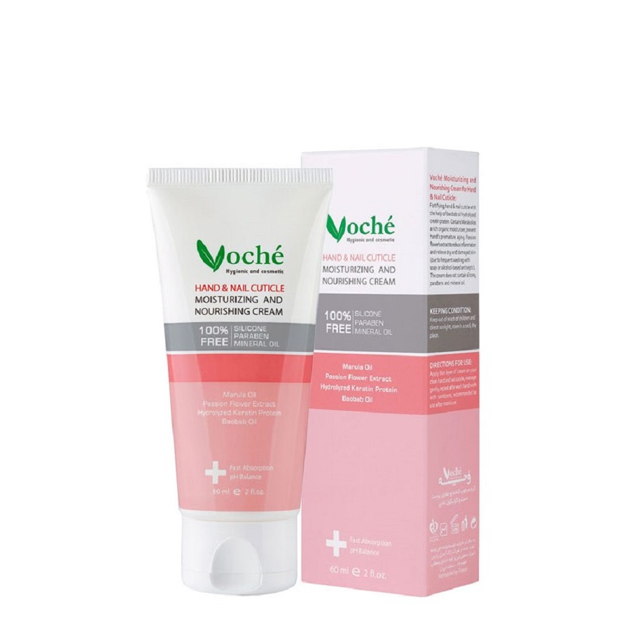 کرم مرطوب کننده و تغذیه کننده پوست و ناخن وچه