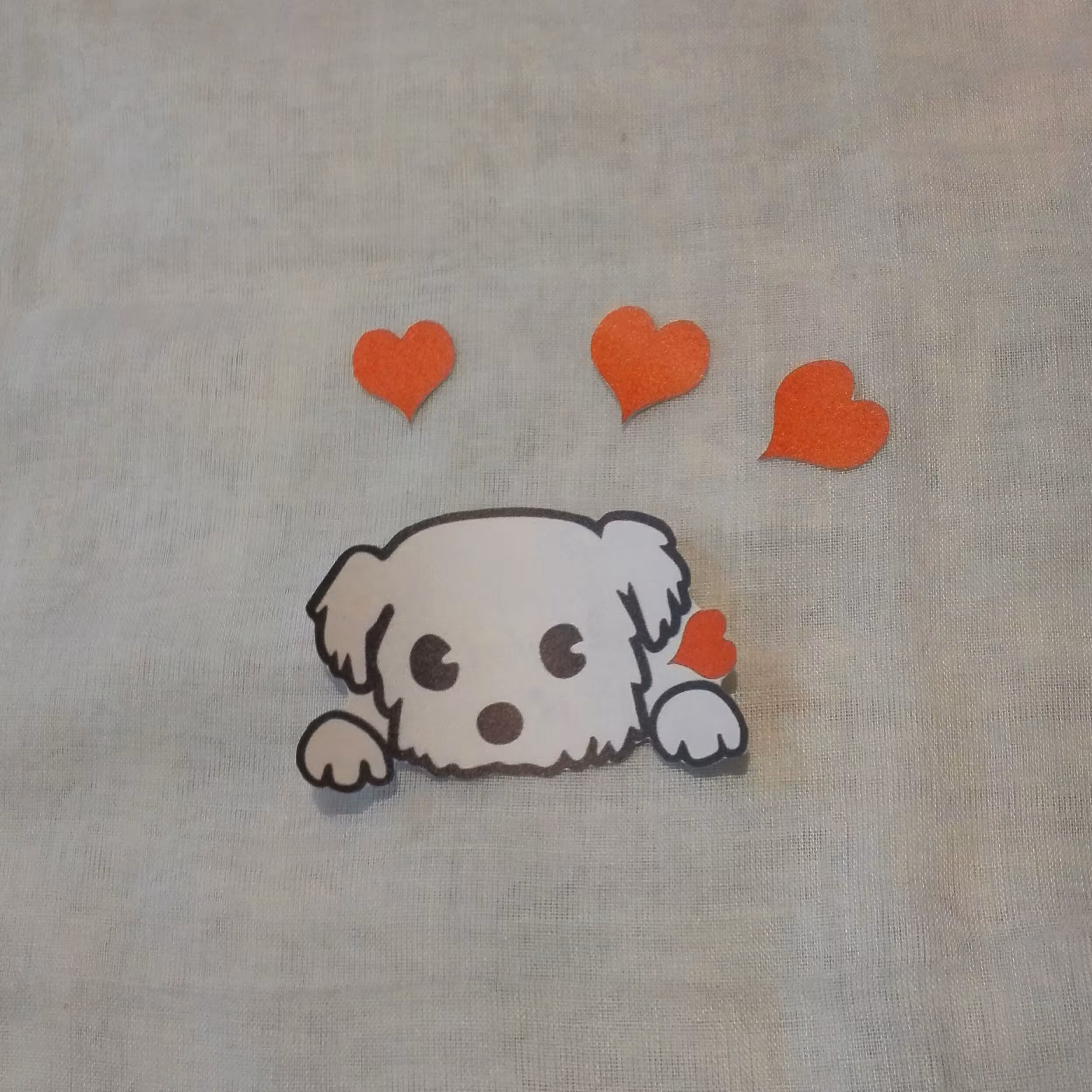 استیکر طرح سگ مهربان سایز 10*8.5