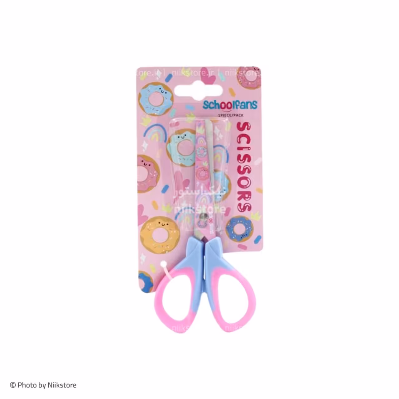 قیچی دسته سیلیکونی اسکول فنس کد 92608