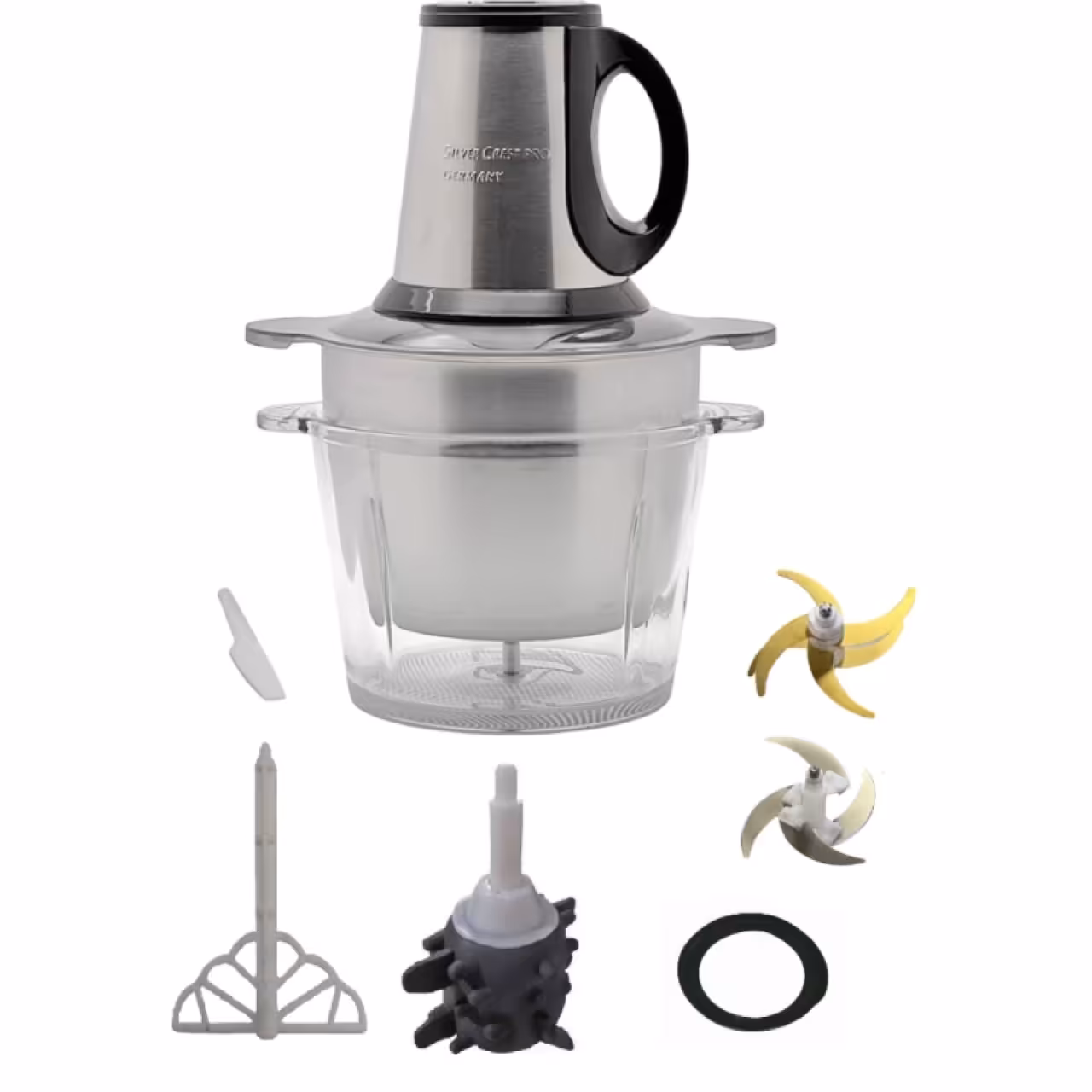 خردکن دو کاسه 3.8 لیتری سیلور کرست مدل SL-2023