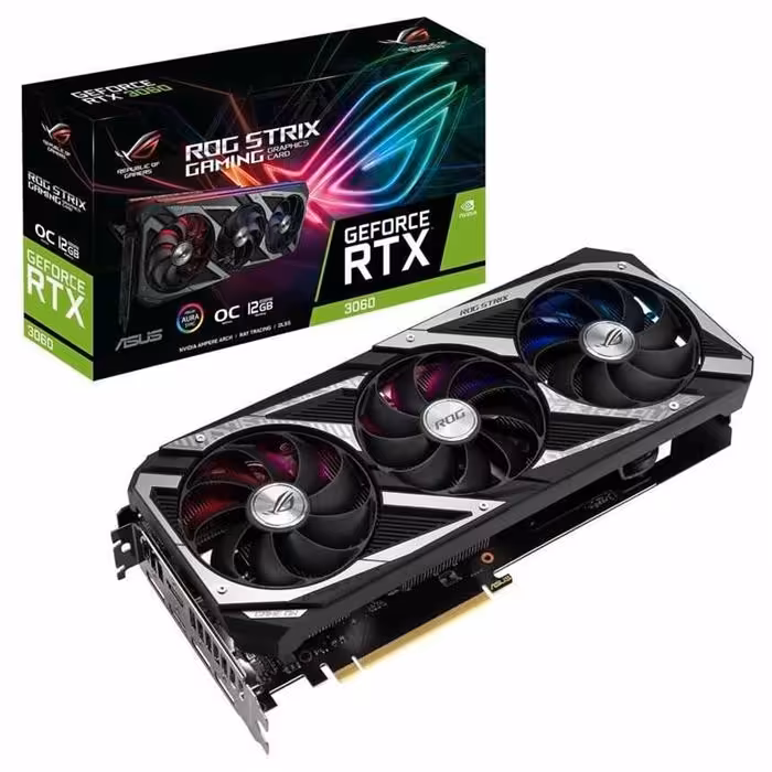 کارت گرافیک ایسوس GeForce ROG STRIX RTX 3080 TI O12G GAMING