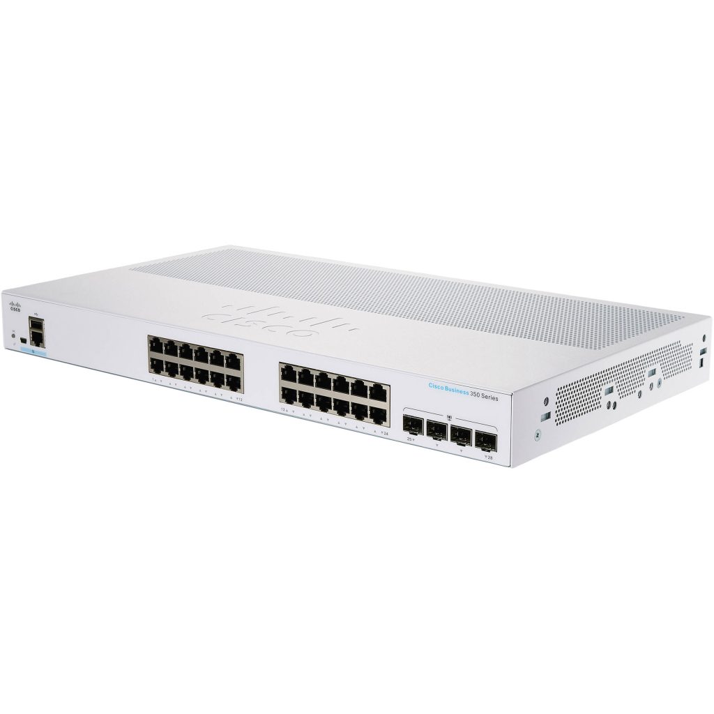 خرید و قیمت سوئیج CBS350-24T-4X سیسکو| مدیریتی| IPv4