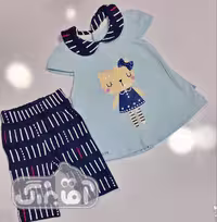 تیشرت شلوارک باروک کد 919