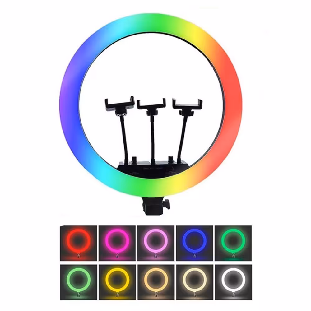 رینگ لایت (RGB - MJ 56) تضمین قیمت و تضمین اصل بودن کالا 