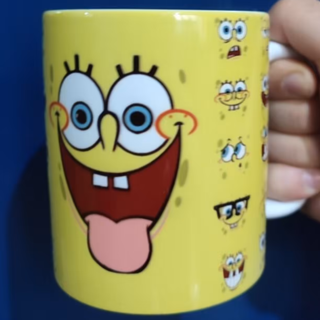 ماگ سرامیکی طرح باب اسفنجی 