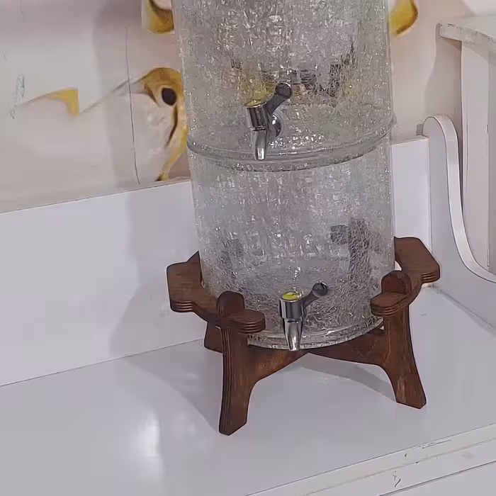 کلمن دوقلو زیبا در قهوه ای تیره       مخصوص نوشیدنی  شکلات و ...