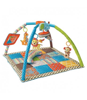 تشک بازي موزیکال طرح جنگل اینفانتینو Infantino Deluxe Twist & Fold Activity Gym