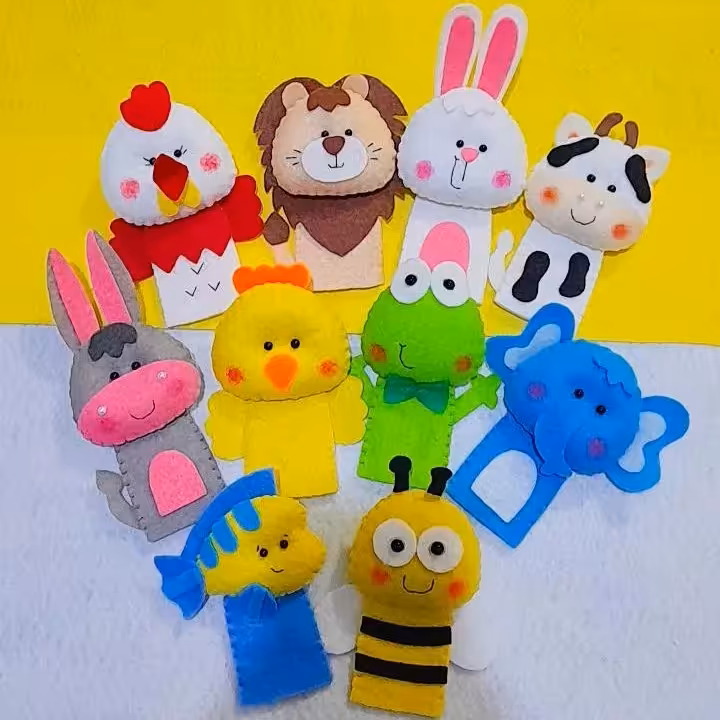 عروسک انگشتی(پک10تایی)