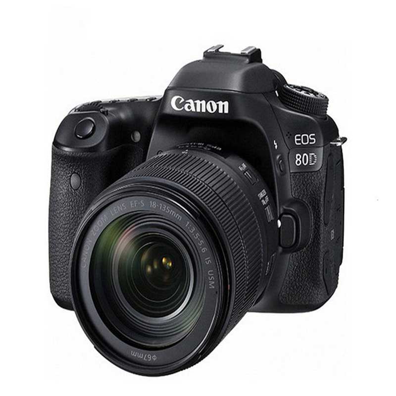 دوربين ديجيتال Canon مدل Eos 80D EF S به همراه لنز 18-135 ميلي متر f/3.5-5.6 IS USM - فروشگاه اینترنتی طیف سنتر