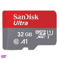 کارت حافظه microSDXC سن دیسک (Sandisk) مدل Ultra A1 کلاس 10 ظرفیت 32 گیگابایت