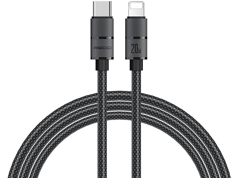 کابل شارژ سریع تایپ سی به لایتنینگ 20 وات 2 متری رسی RS12CL