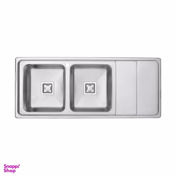 سینک ظرفشویی استیل بیمکث مدل 842 توکار