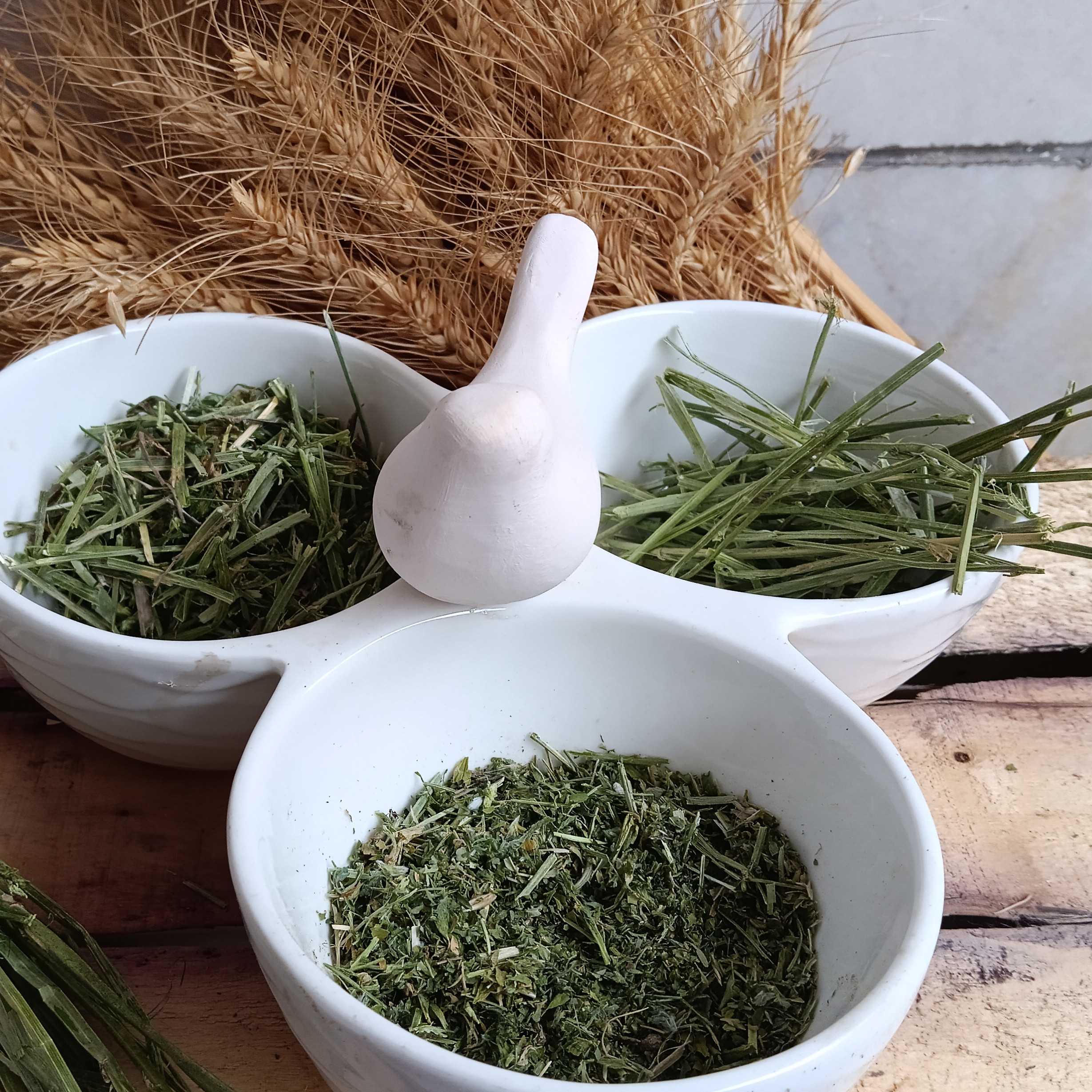 یونجه خشک مخلوط بهداشتی 1 کیلوگرمی
