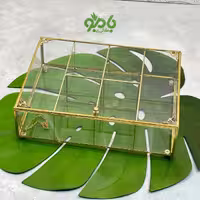 تیبگ برنجی 6 خانه