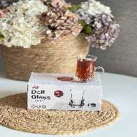 استکان کمر باریک دلی DELI طرح زارا
