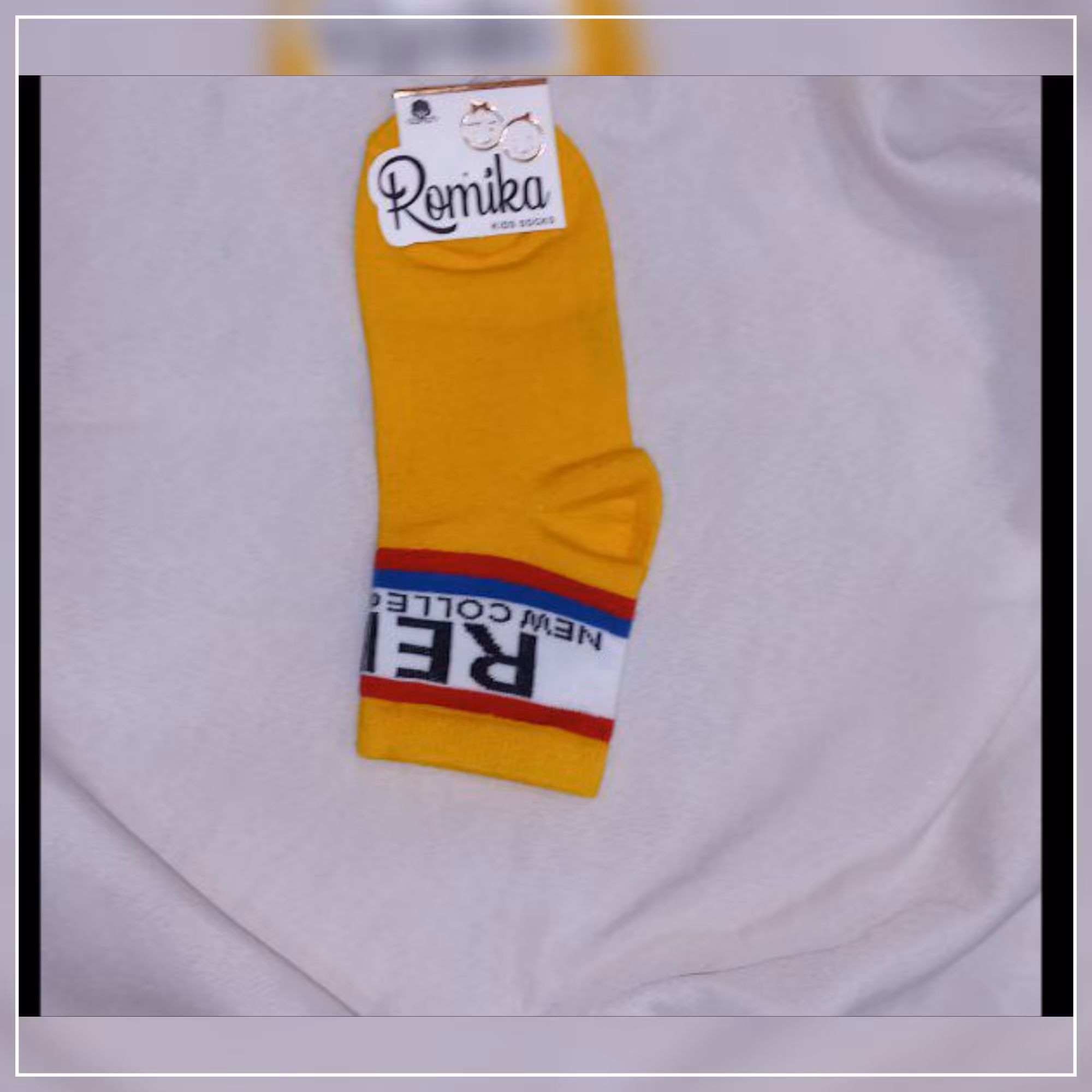 جوراب پسرانه جنس عالی رنگبندی مطابق تصویر  در 5 رنگ 