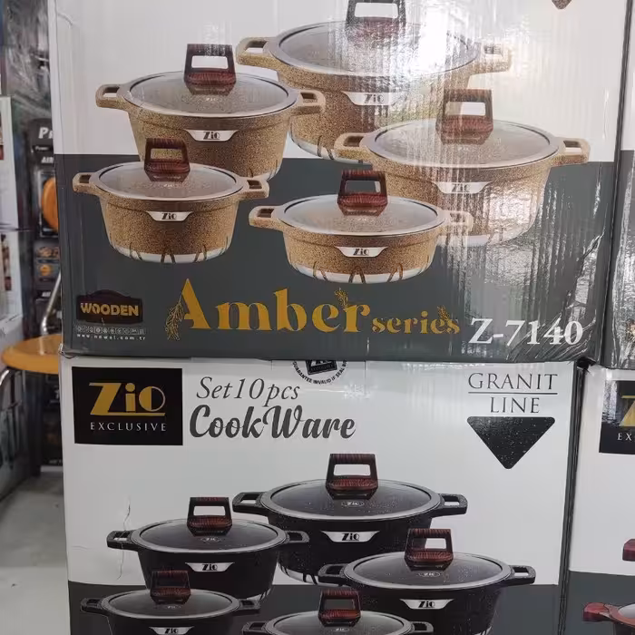 سرویس قابلمه 10 پارچه مارک زیو اصل مدلZ7140