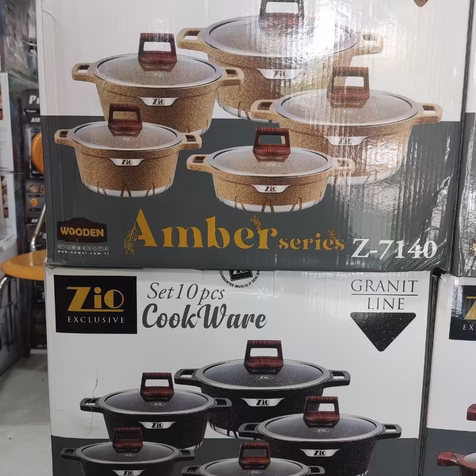 سرویس قابلمه 10 پارچه مارک زیو اصل مدلZ7140