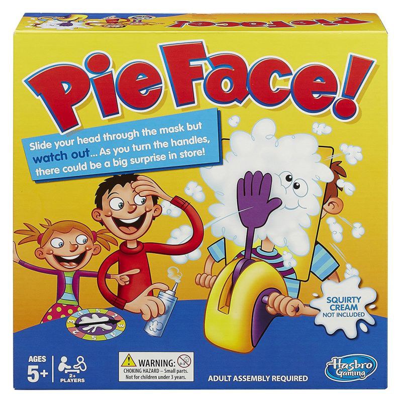 بازی دو نفره خامه پرت کن pie face