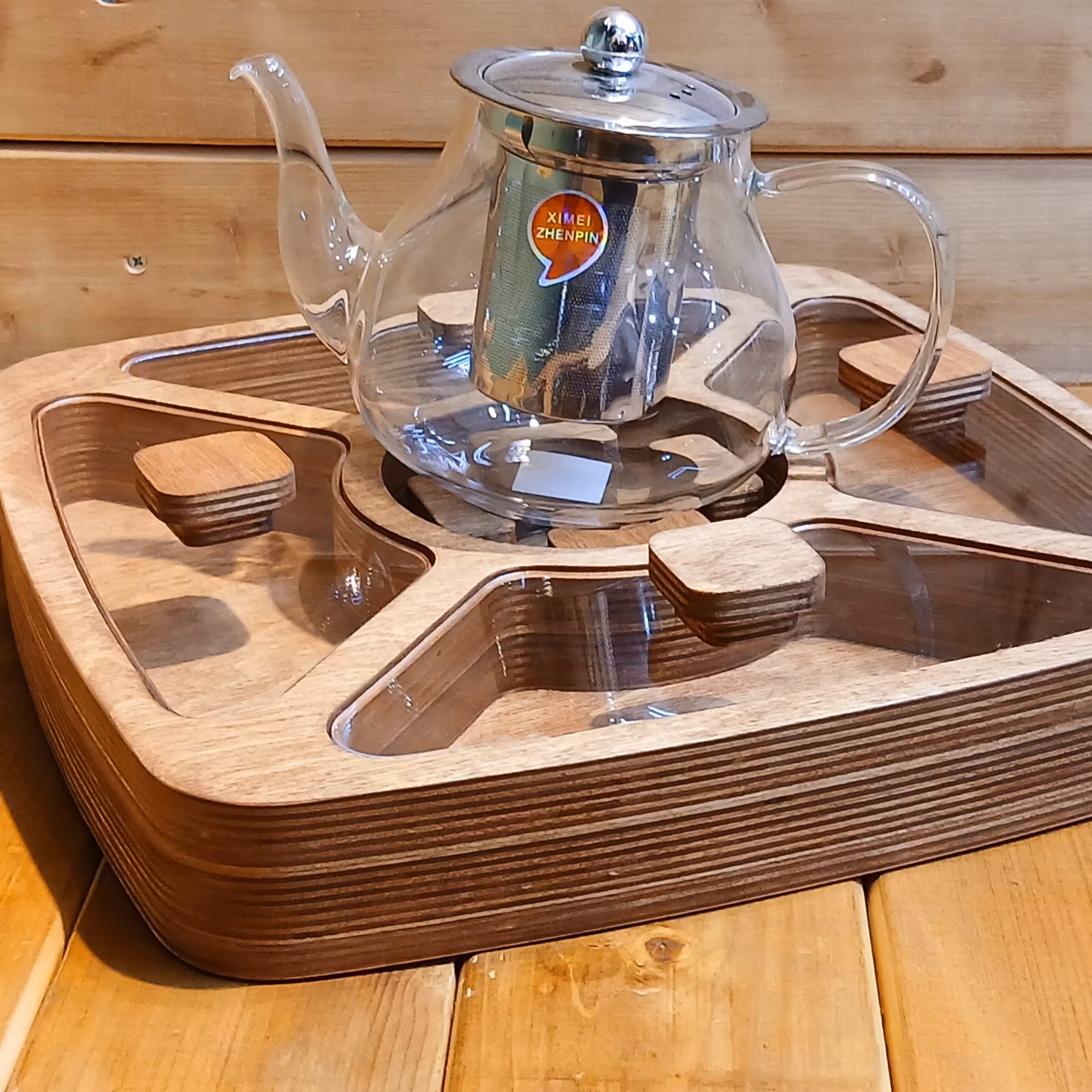 تقسیم وارمر چوبی طرح سیران.   