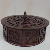 جعبه شکلات چوبی (پس کرایه)