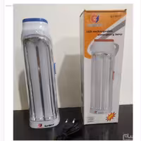 چراغ اضطراری شارژی. با دو حالت نور دهی. دارای پاوربانک