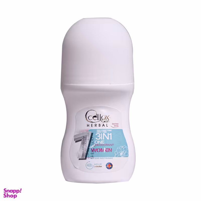 رول ضد تعریق زنانه سلوکس مدل گیاهی حجم 50 میلی لیتر