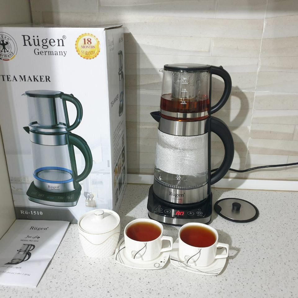 چایی ساز روی هم روگن مدل Ru-1510