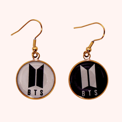 گوشواره طرح BTS کد 030