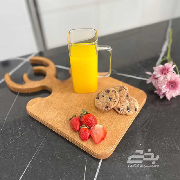 تخته گوشت گوزن مربع کوچک