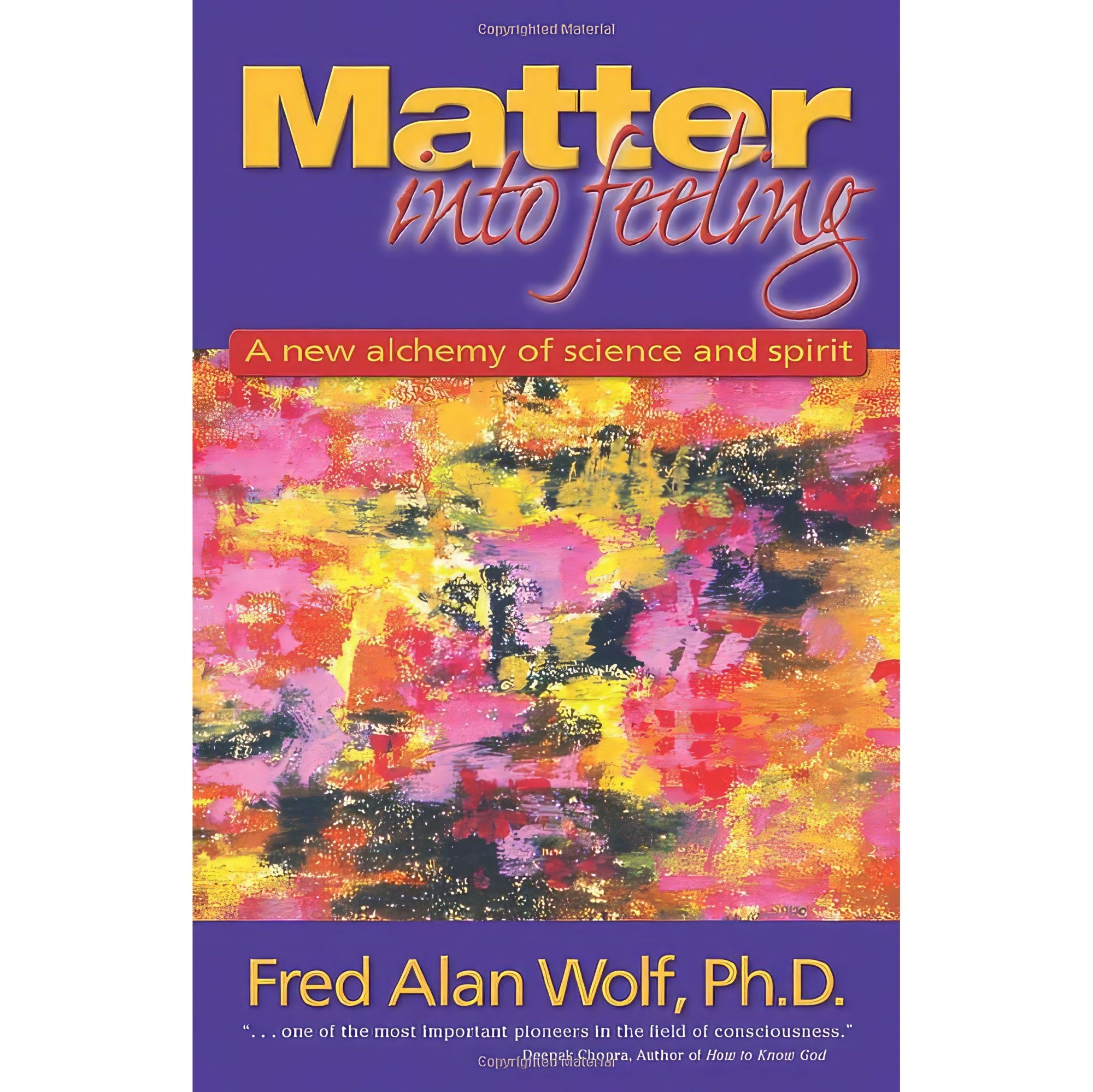 کتاب زبان اصلی Matter into Feeling اثر Fred Alan Wolf