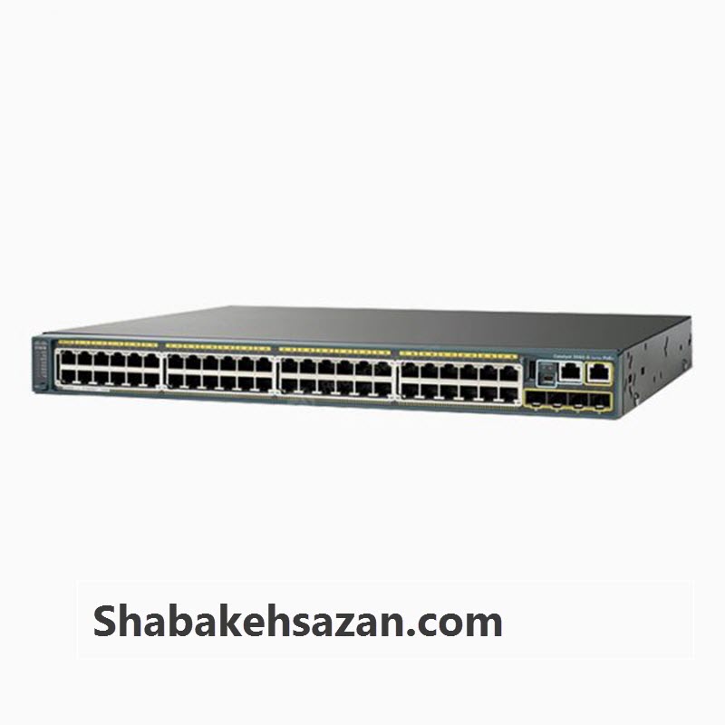 سوئیچ 24 پورت سیسکو مدل WS-C2960G-24TC-L ریفر