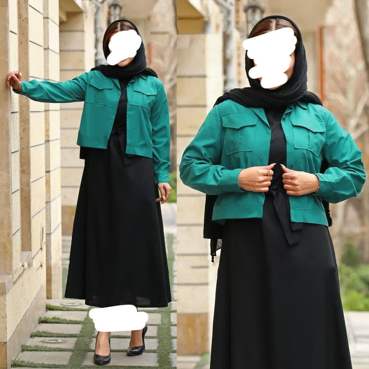 کت سارافون (کت کرپ و سارافون ابروباد) ، 2 در 15 ، کد 212 ، ر نگبندی پی وی ، سایزبندی 36 تا 56 ، توضیحات را بخوانید