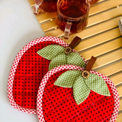 دستگیره فانتزی طرح توت فرنگی