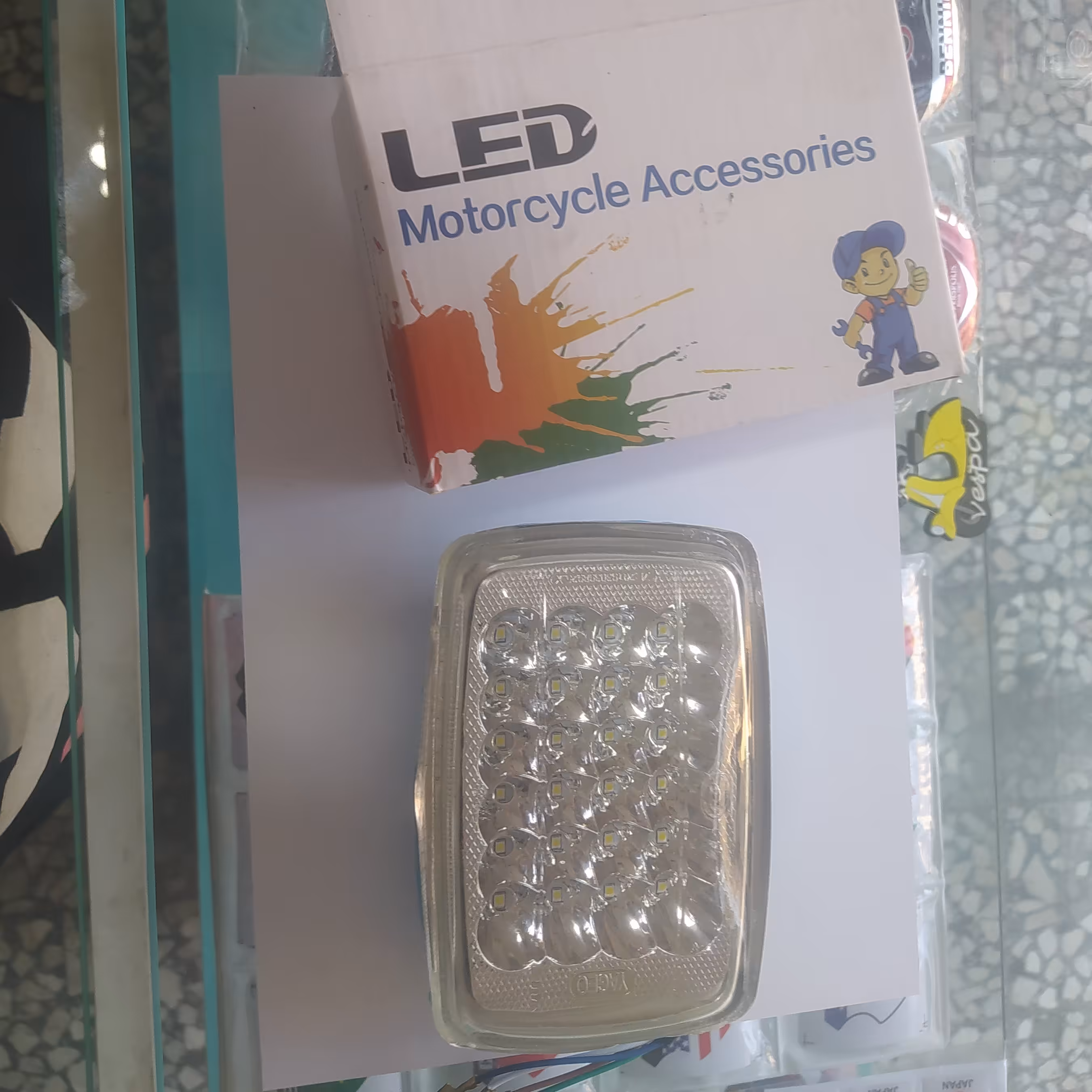 ال ای دی چراغ جلو موتور سیکلت 24تایی با بهترین کیفیت 